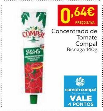 Recheio Molho de tomate compal promoção