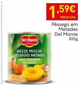 Recheio Pêssego del monte promoção