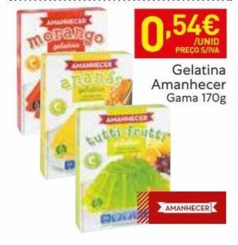 Gelatina amanhecer