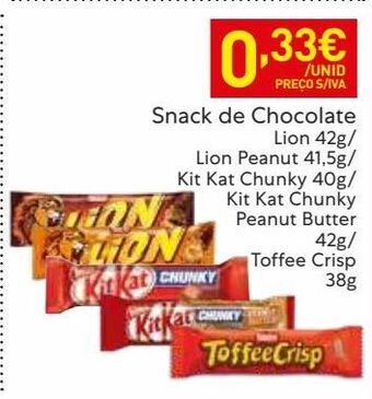 Recheio Chocolates kit kat promoção