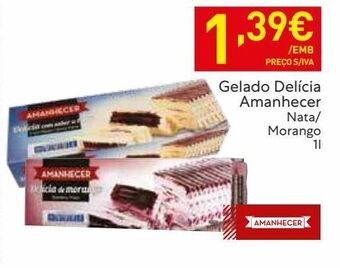 Recheio Gelados amanhecer promoção