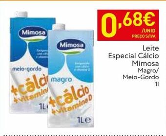 Recheio Leite mimosa promoção
