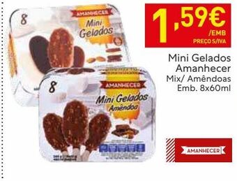 Recheio Gelados amanhecer promoção