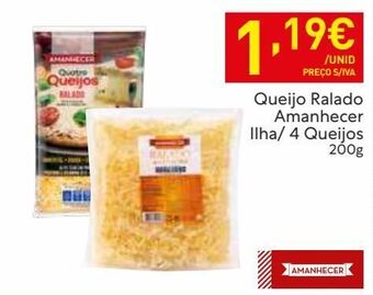 Recheio Queijo ralado amanhecer promoção