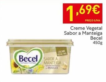 Recheio Margarina vegetal becel promoção