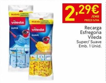 Recheio Esfregona vileda promoção