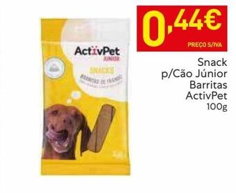 Recheio Ração para cães activpet promoção