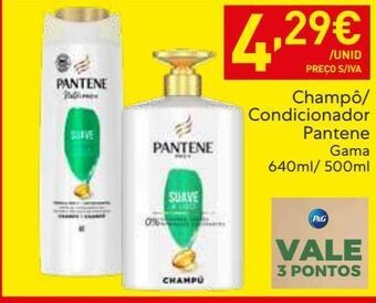 Recheio Produtos para o cabelo pantene promoção