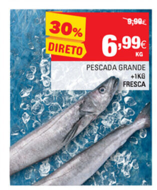 Continente Pescada Grande +1kg Fresca promoção