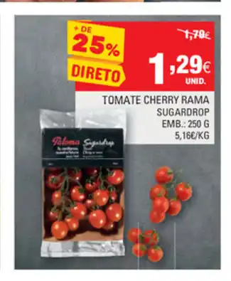 Continente Tomate Cherry Rama Sugardrop 250g promoção