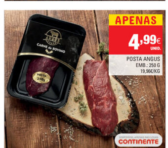 Continente Posta Angus 250g promoção