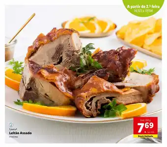 Lidl Caneira Leitão Assado promoção