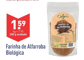 ALDI Farinha de Alfarroba Biológica 200g promoção