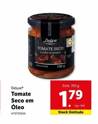 Lidl Deluxe Tomate Seco em Óleo promoção
