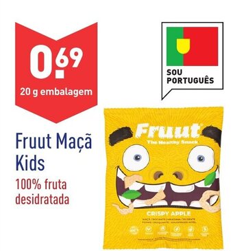 ALDI Fruut Maçã Kids 20g promoção