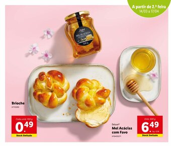 Lidl Brioche promoção