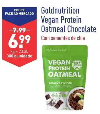 Goldnutrition Vegan Protein Oatmeal Chocolate 300g