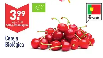 ALDI Cereja Biológica 500g promoção