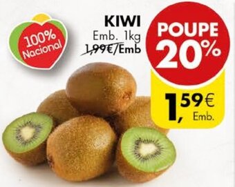 Pingo Doce Kiwi 1kg promoção