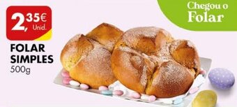 Pingo Doce Folar Simples 500g promoção