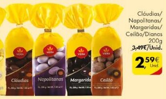 Pingo Doce Cláudias/Napolitanas/Margaridas/ Ceilão/Dianas 200g promoção