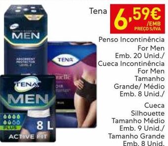 Recheio Incontinência tena promoção