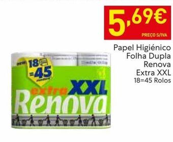 Recheio Papel higiênico renova promoção