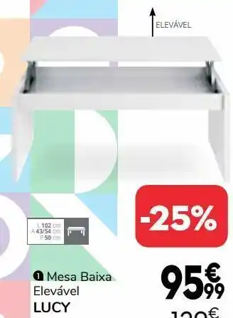 Conforama Mesa de centro promoção