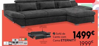 Conforama Chaise longue promoção