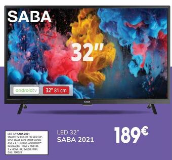 Conforama Smart tv promoção