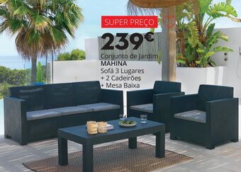 Conforama Conjunto de mesa e cadeiras promoção