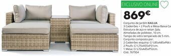 Conforama Conjunto jardim promoção