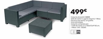 Conforama Conjunto jardim promoção