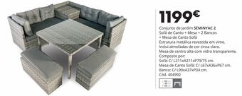 Conforama Conjunto jardim promoção