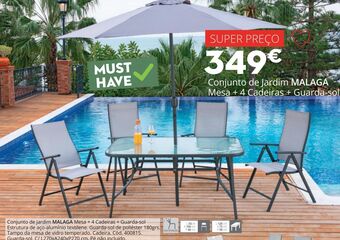 Conforama Conjunto jardim promoção