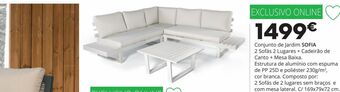 Conforama Conjunto jardim promoção