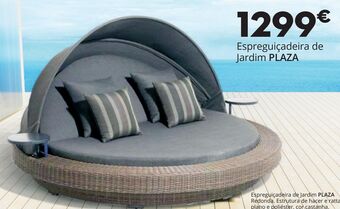 Conforama Espreguiçadeira de jardim promoção