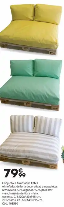 Conforama Almofada de jardim promoção