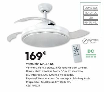 Conforama Ventilador de teto promoção