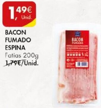 Pingo Doce Bacon Fumado Espina 200g promoção
