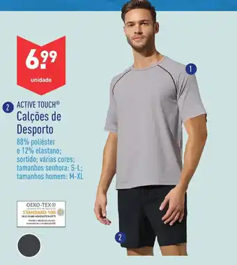 Active Touch Calções de Desporto M-XL