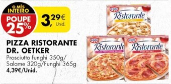 Pingo Doce Pizza Ristorante Dr. Oetker promoção