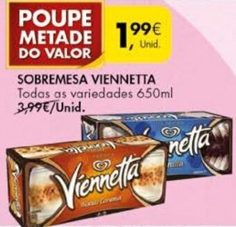 Pingo Doce Sobremesa Viennetta 650ml promoção