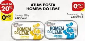 Pingo Doce Atum Posta Homem do Leme Óleo 110g promoção