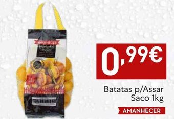 Amanhecer Batatas amanhecer promoção