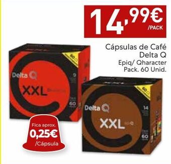 Amanhecer Cápsulas de café delta q promoção