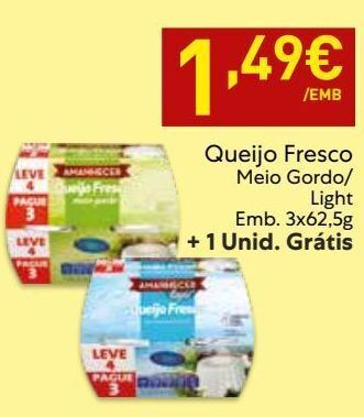 Queijo fresco amanhecer