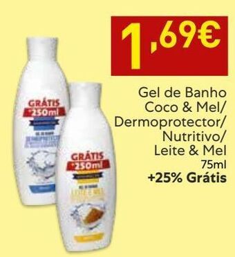 Amanhecer Gel de banho promoção