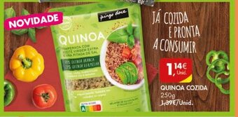Pingo Doce Quinoa Cozida 250g promoção
