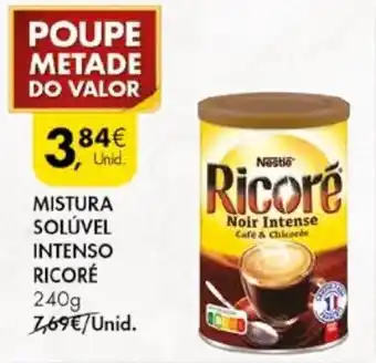 Pingo Doce Mistura Solúvel Intenso Ricoré 240g promoção